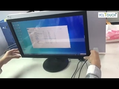 YCLTOUCH 23,6 avançam o multi jogo infravermelho da folha de prova do tela táctil do IR da tela do quadro do toque do IR