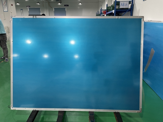 Quadro branco eletrônico interativo com toque de dedo IR inteligente de 86 polegadas